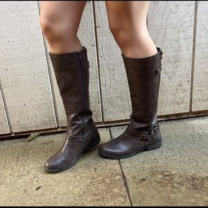 Knee High Brown Boots